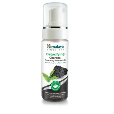 Imagen de Himalaya Detoxifying Charcoal Foaming Face Wash, Cleanses Dirt, Purifies Skin, 150 ml