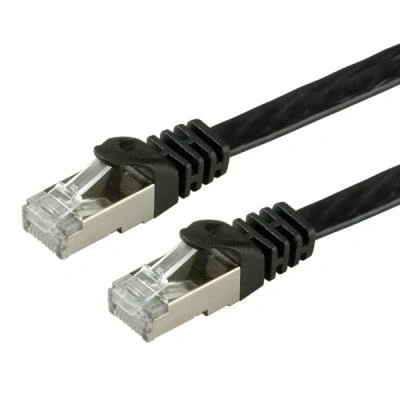 Imagen de Value Ftp Cat.6 Flat Network Cable, Black 3 M Cables De Red