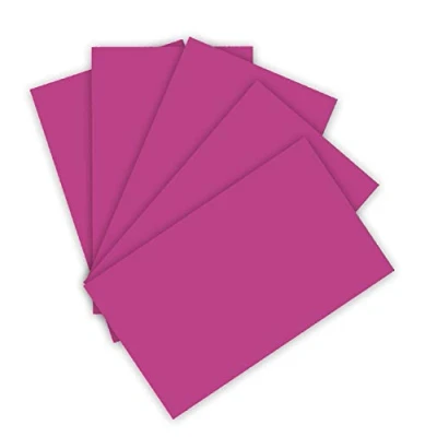 Imagen de folia 130 g/m², Papel de Arcilla en Eosin, DIN A3, 50 Hojas, como Base para numerosas Manualidades, Color (MAX Bringmann KG 6321)