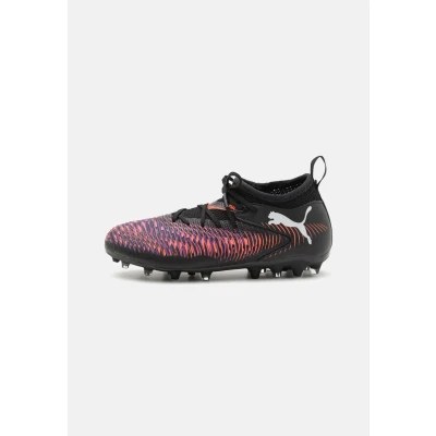 Imagen de Puma Future 8 Match MG JR Unisex Botas de fútbol con tacos para niños, Talla: 38.5, Black/white/glowing red Zapatos