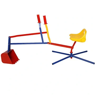 Imagen de Spielwerk Excavadora Arenero Infantil Niños Pala Giratoria 360 Juguete Arena hasta 40Kg Playa Jardín