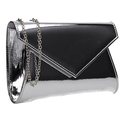 Imagen de SwankySwans Lenny, Bolsa de Mano para Mujer, Silver, One Size