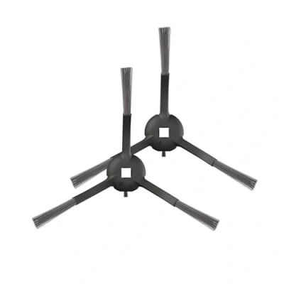 Imagen de Dreame 2x Cepillos laterales de recambio para el robot aspirador Mova M1, Forma helicoidal eliminar la suciedad y los residuos las esquinas bordes habitaciones