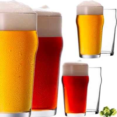 Imagen de PLATINUX Juego de 6 vasos cerveza 500 ml (máx. 568 ml)