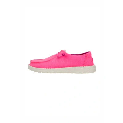 Imagen de Heydude Wendy Stretch Mocasines, Mujer, Talla: 40, Neon pink Zapatos