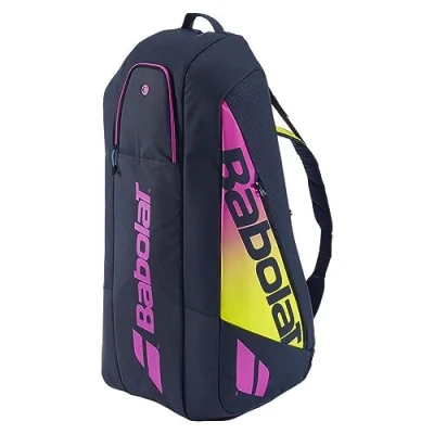 Imagen de Babolat Pure Aero Rafa RH 6 Bolsa de Tenis, Azul/Amarillo/Rosa, Pack
