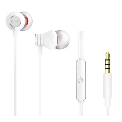Imagen de Aiwa ESTM 50WT: Auriculares In Ear de Color Blanco, Control Remoto y micrófono