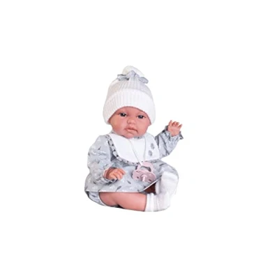 Imagen de Muñecas Antonio Juan Recién Nacida Baby Toneta posturitas con hojitas