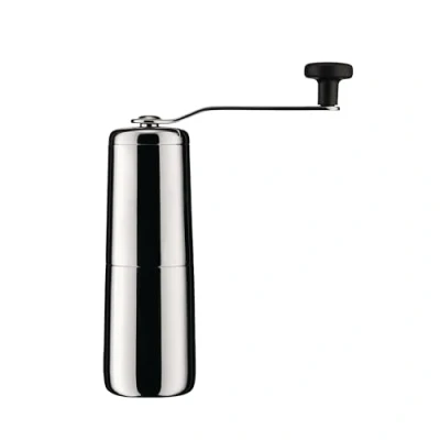 Imagen de Alessi Slow coffee KT01 Molinillo de Café Design, en Acero Inoxidable 18/10 con Pomo Resina Termoplástica
