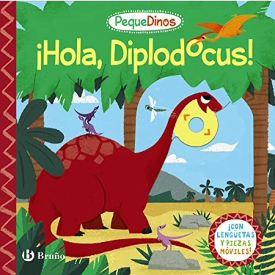 Imagen de PequeDinos. ¡Hola, Diplodocus! (Castellano A PARTIR DE 0 AÑOS MANIPULATIVOS (LIBROS PARA TOCAR Y JUGAR), POP UPS Otros libros)