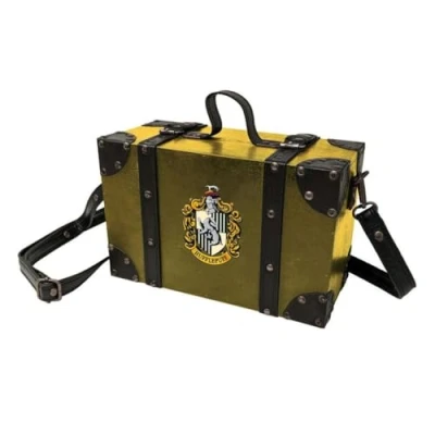 Imagen de Pyramid International Harry Potter Hufflepuff Crest Premium Gift Set Fantástico para los entusiastas de Hufflepuff, incluye llavero, bolígrafo, botella aislada, cuaderno A5 y juego postales