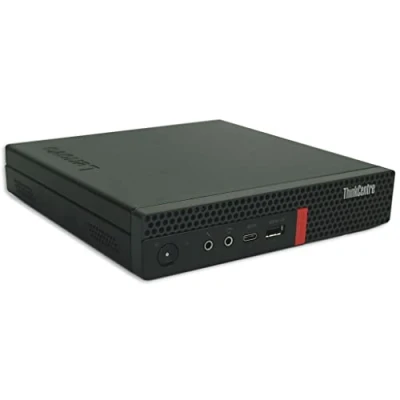 Imagen de Lenovo ThinkCentre M720q Tiny Intel Six Core i5 8400T Disco duro SSD de 512 GB (16 GB, Windows 11 Pro, incluye Wi Fi y Bluetooth, mini PC (reacondicionado)