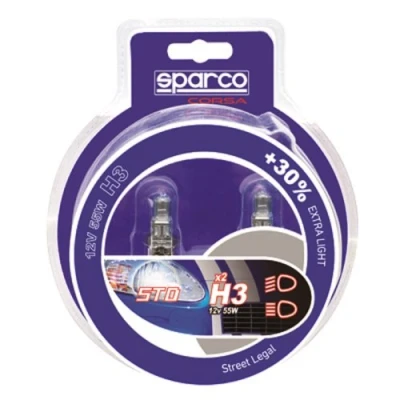 Imagen de SPC SPCB0002 Lámparas para Faros H3 PK22S Clear, 12 V 55 W