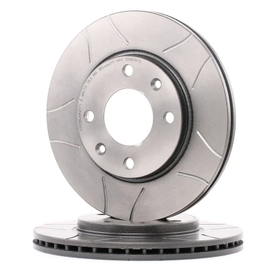Imagen de BREMBO MAX LINE 09.9610.75 Disco de freno 247 20,4 4 ventilación interna, ranurado revestido con tornillos PEUGEOT: 306 Hatchback, 206 Hatchback