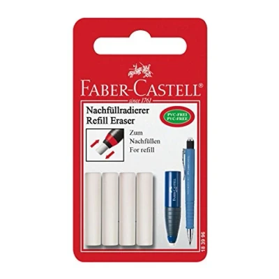 Imagen de Faber Castell 183996 repuesto de goma Eraser refills (Color blanco)