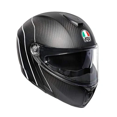 Imagen de AGV Casco deportivo Modular E05 Multi MPLK Refractive Carbon/Silver XXS