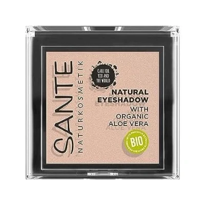 Imagen de Sante Naturkosmetik Natural Eyeshadow 01 Pearly Opal Sombra de ojos mate con extractos orgánicos, vegana, 1,8 g