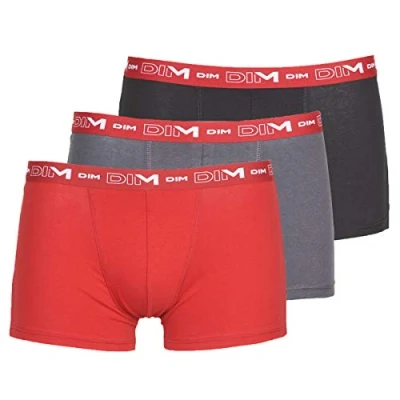 Imagen de Dim Pack De 3 Bóxers Con Cinturilla A Contraste Hombre x3, Multicolor, XXL