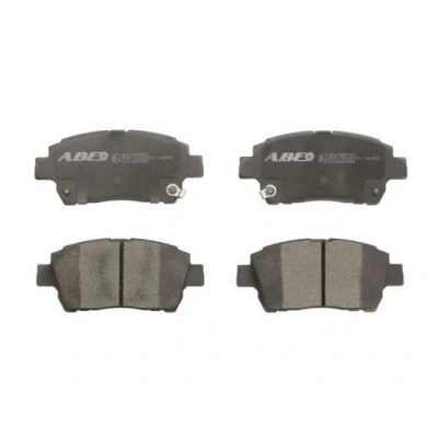 Imagen de ABE C12086ABE Juego de pastillas freno Eje delantero con contacto avisador desgaste TOYOTA: Corolla IX Hatchback, Yaris I Hatchback