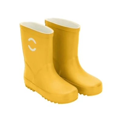Imagen de Mikk line botas de goma para niños lluvia forradas impermeables y niños, rojo, amarillo