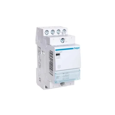 Imagen de Hager ESC427 Contactor, 25A, 2NA+2NC, 230V
