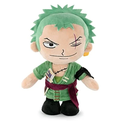 Imagen de One Piece Peluche de los Personajes 28 Centímetros Luffy, Sanji, Roronoa Zoro,Shanks Calidad Super Soft