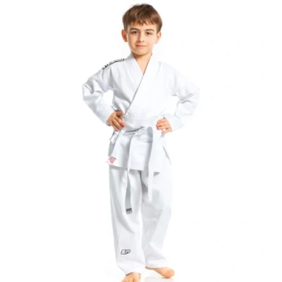 Imagen de Starpro Judogi 250 Gramos Algodón de Primera Calidad Blanco Profesional para Entrenamiento y competición Hombres Mujeres Niños 100 170 cm Incluye cinturón Gratis