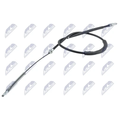 Imagen de NTY HLR ME 011 Cable de Freno Mano Atrás izquierda, derecha 1394, 1065 Discos