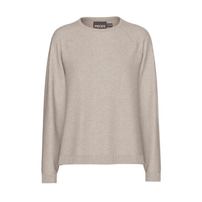 Imagen de Pieces Pcbree O NECK Jersey de punto crockery, Mujer, Talla: XS, Crockery