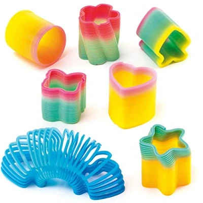 Imagen de Baker Ross Resortes de Colores en Miniatura (Pack 6) Juguetes Infantiles para Bolsas cotillón