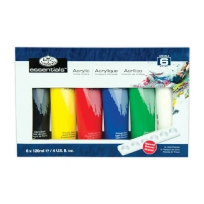 Imagen de Royal &amp; Langnickel Pintura acrílica (120 ml, 6 unidades), multicolor
