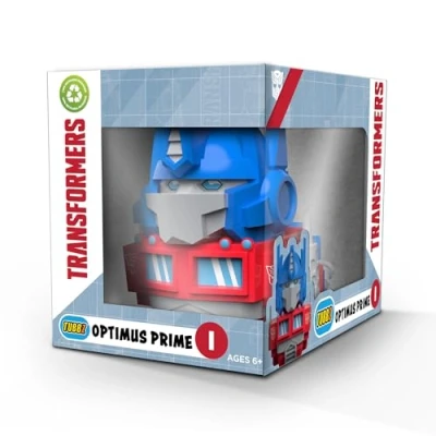 Imagen de TUBBZ Boxed Edition Optimus Prime Figura Coleccionable de Pato Goma Vinilo Producto Oficial Transformers Películas Ciencia ficción, TV y Videojuegos