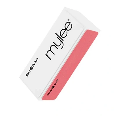 Imagen de Mylee Taco Pulidor de 3 Pasos Lima Tratamiento Caras (320/600/3000) para Manicura Salón Profesional Pulir Fácilmente el Gel y Pepara la Uña Esmalte