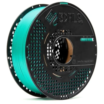 Imagen de 3DFILS Filamento PLA para impresión 3D Neat Winding esFil MAX: 1.75 mm,1Kg,Verde Seda