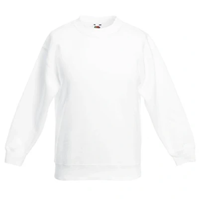 Imagen de Sudadera clásica infantil Set in Fruit of the Loom SS201 blanco 14 15 años