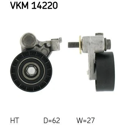 Imagen de SKF VKM 14220 Polea tensora, correa dentada con material de fijación FORD: FIESTA 4