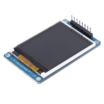Imagen de 1.8 pulgadas 128RGB x 160 pantalla TFT LCD Módulo Resolución de Interfaz periférica en serie para Arduino