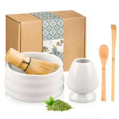 Imagen de Juego De Té Matcha, 5 Piezas Accesorio Ceremonia Matcha Kit, Batidor Batidores Te Kit para