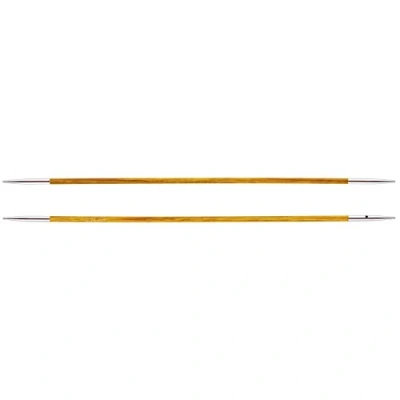 Imagen de KnitPro Agujas de Tejer Royale, Doble, Madera Abedul/latón, 15 cm x 2,25 mm, Multicolor, Juego 6