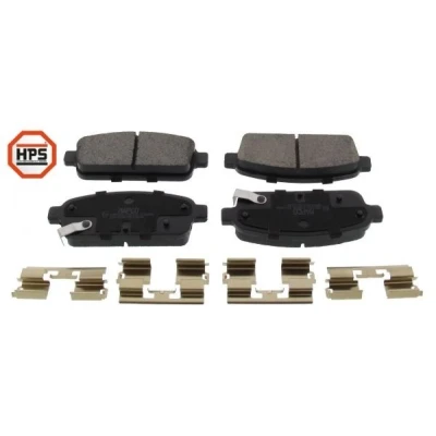 Imagen de MAPCO 6957HPS Juego de pastillas freno Eje trasero con avisador acústico desgaste OPEL: Astra J Hatchback, GTC, Zafira C Tourer
