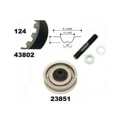Imagen de MAPCO 23802 Kit de correa distribución 124 VOLKSWAGEN: TRANSPORTER 4, GOLF 3, 4 Bus, SEAT: Ibiza 2, TOLEDO 1, Alhambra I