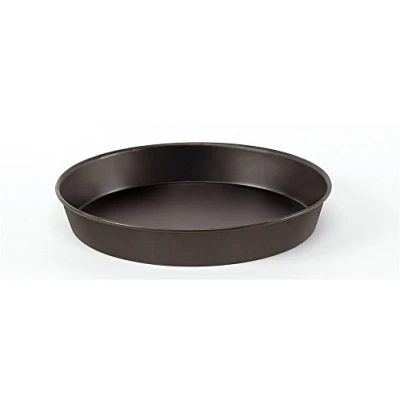Imagen de Pentole Agnelli COFE43BB24 Molde redondo alta de chapa azul para pizzas, negro, 24 x 4 cm, 1 unidad