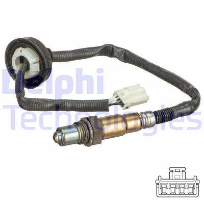 Imagen de DELPHI ES20644 12B1 Sonda lambda plana, térmico MITSUBISHI: COLT 6, SMART: Forfour I