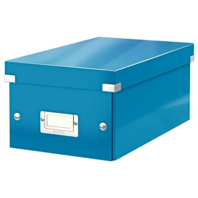 Imagen de Leitz Caja para guardar DVD, Azul, Click and Store, 60420036