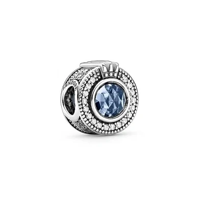 Imagen de PANDORA Charm Corona 799058C01 mujer plata azul