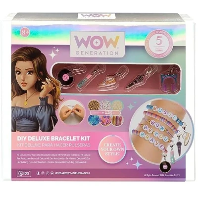 Imagen de Kids Kit creaccioÛn pulseras deluxe con 5 charms de metal Wow Generation