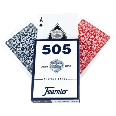 Imagen de Fournier No. 505 Standard Index (Red/Blue) by