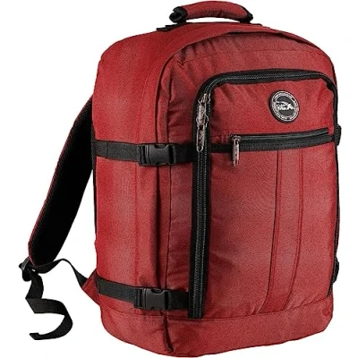 Imagen de Cabin MAX Mochila Viaje Cabina Avion 45x36x20 Easyjet, Mochilas Equipaje de Mano, Viaje, Correas Compresión Poliéster RPET Reciclado (Metz 30L)
