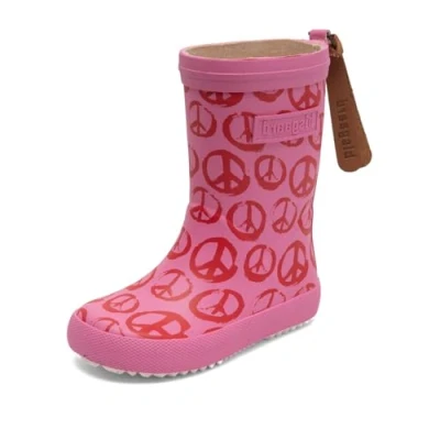 Imagen de Bisgaard Botas de agua para niños, Talla: 35, Peace on earth pinky Zapatos