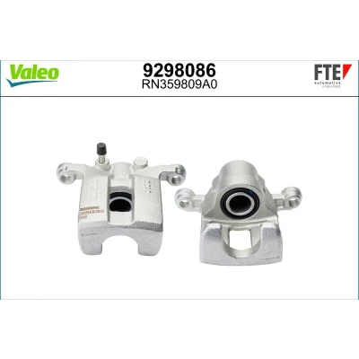 Imagen de FTE 9298086 Pinza de freno gris Hierro fundido Eje trasero izquierda sin soporte NISSAN: X Trail